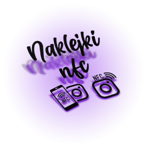 Naklejki NFC Instagram